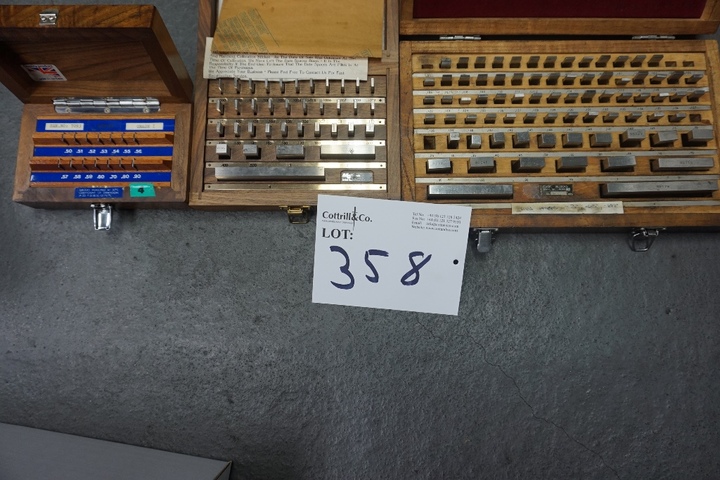 (3) Boxes Slip Gauges