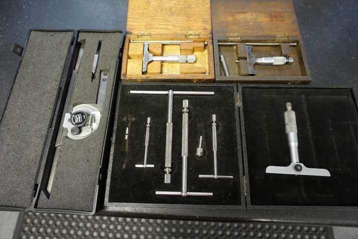 (3) Depth Micrometers