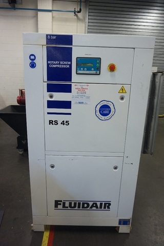 Fluidair Model RS 45 Rotary Screw Compressor