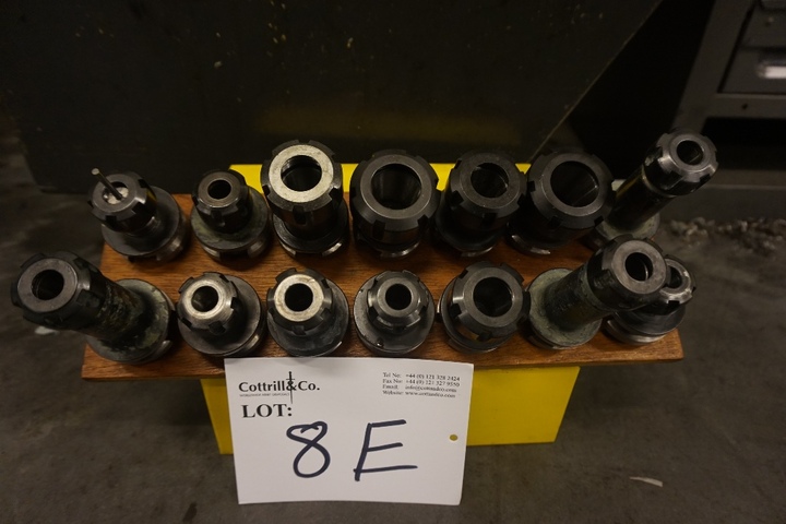 Qty 14 BT30 Tooling