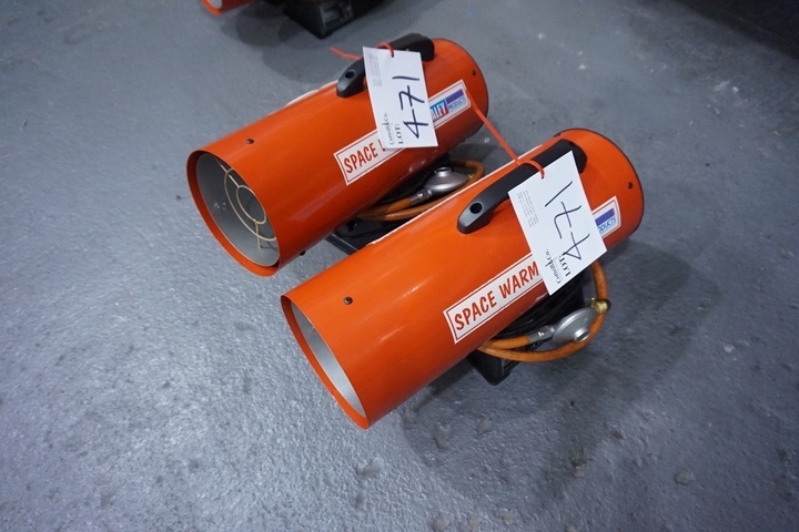 (2) Sealey Space Warmers