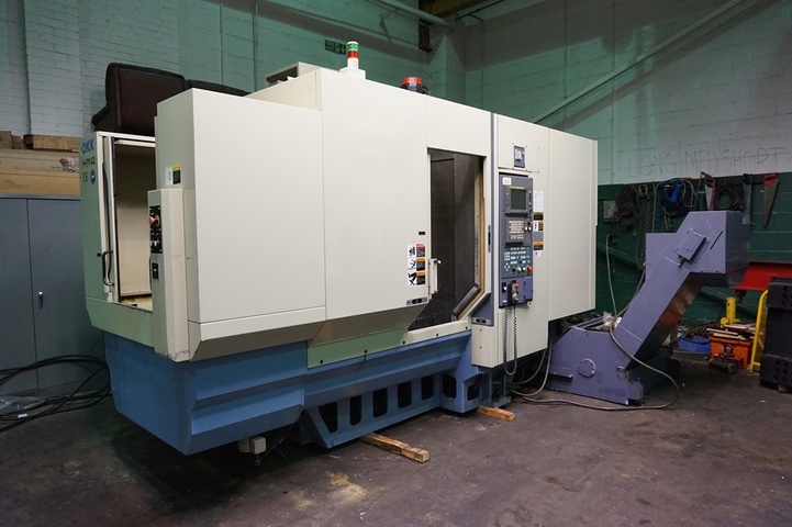 OKK HM4 Twin Pallet Horizontal Machining Centre with Fanuc 21i-M Control