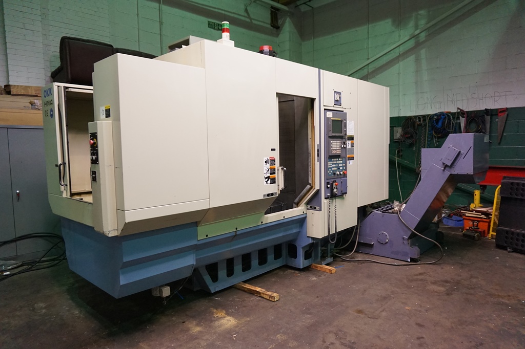 OKK HM4 Twin Pallet Horizontal Machining Centre with Fanuc 21i-M Control