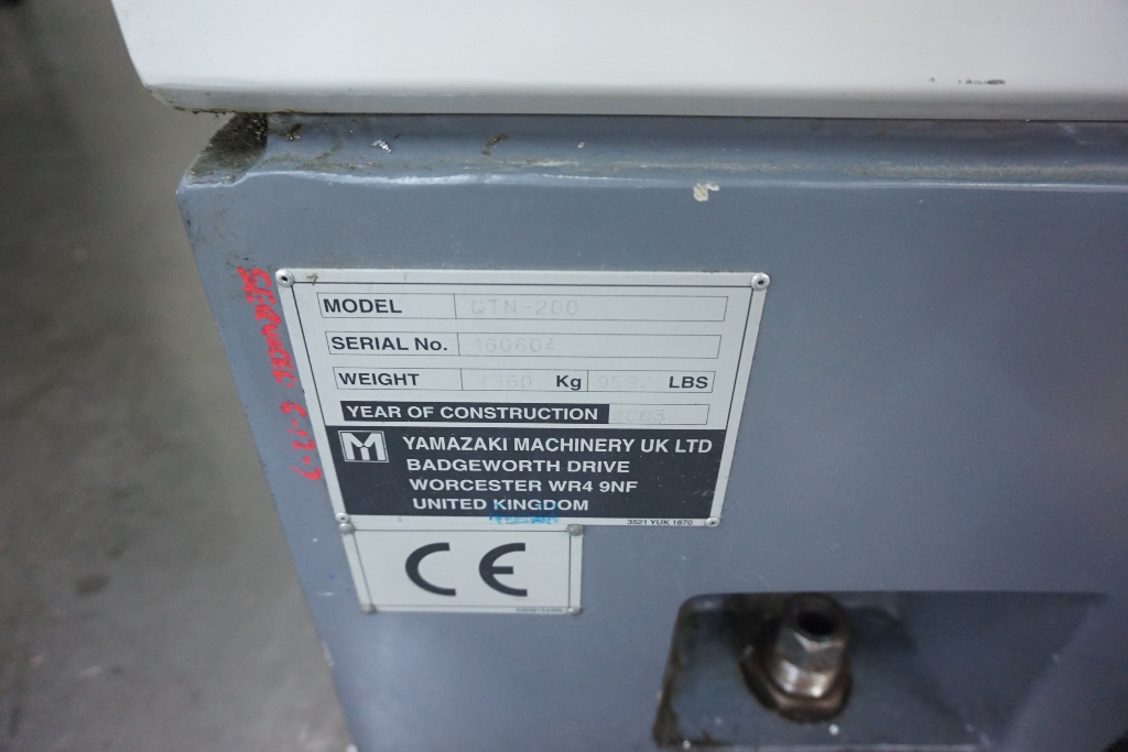 Mazak Nexus 200 CNC Turning Centre with Fusion 640T Control