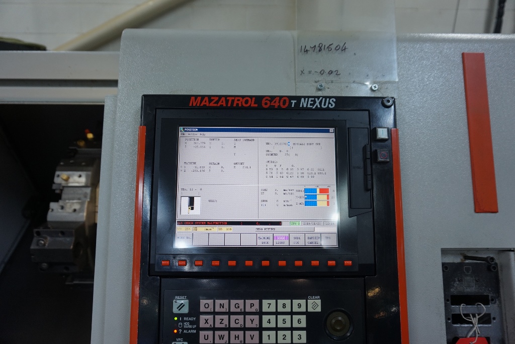 Mazak Nexus 200 CNC Turning Centre with Fusion 640T Control