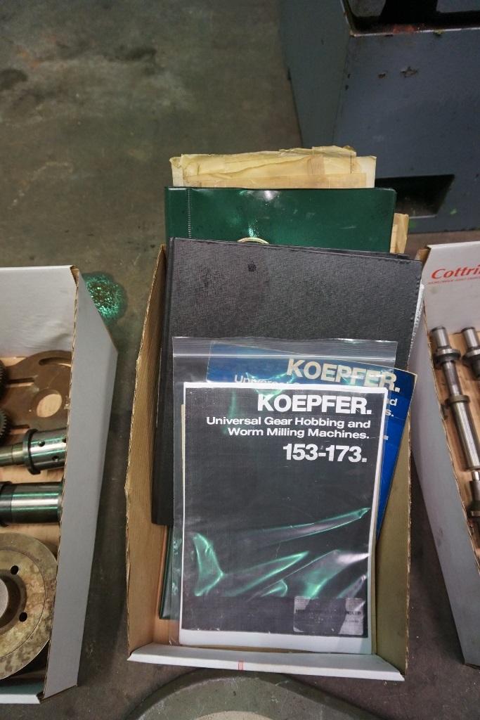 Koefpfer Type 153A Universal Gear Hobbing and Worm Milling Machine