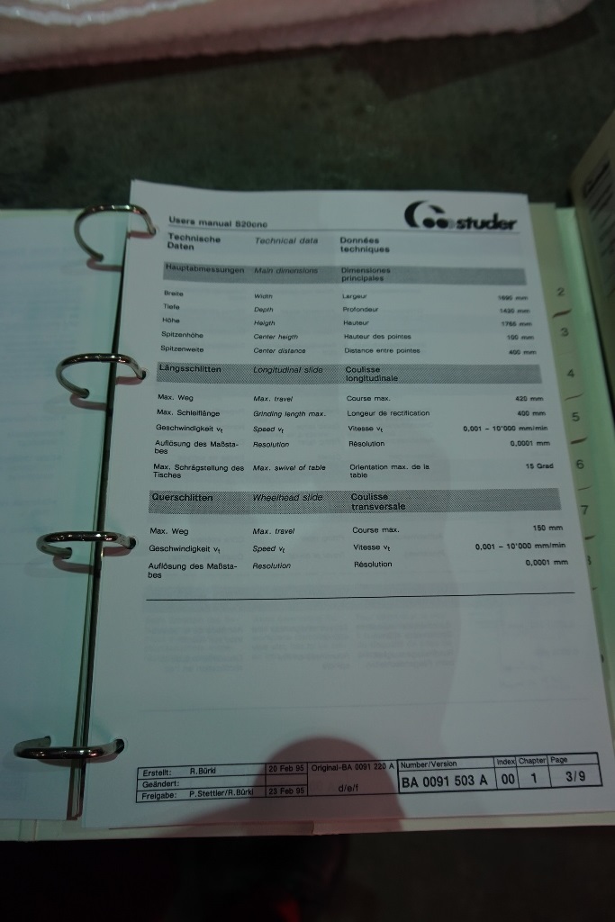 Koefpfer Type 153A Universal Gear Hobbing and Worm Milling Machine