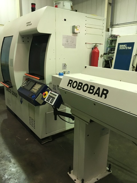 Tornos Deco 2000/20 10-Axis Sliding Head CNC Lathe