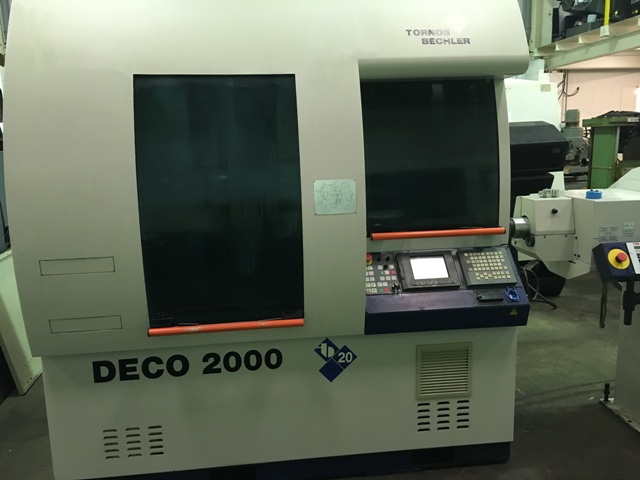 Tornos Deco 2000/20 10-Axis Sliding Head CNC Lathe
