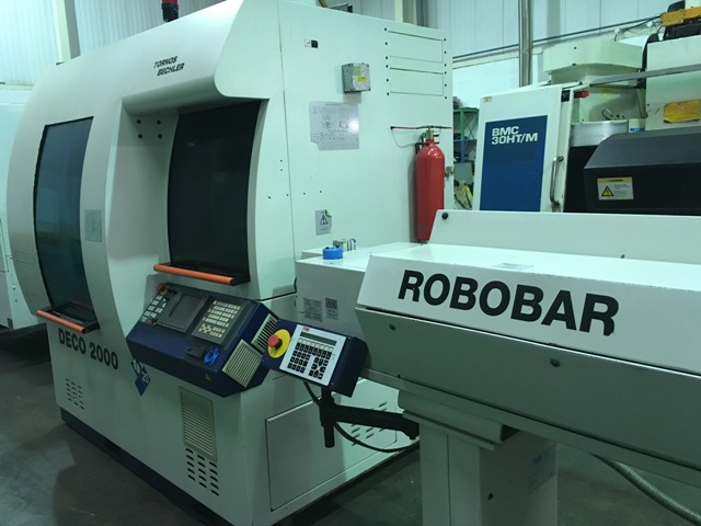 Tornos Deco 2000/20 10-Axis Sliding Head CNC Lathe