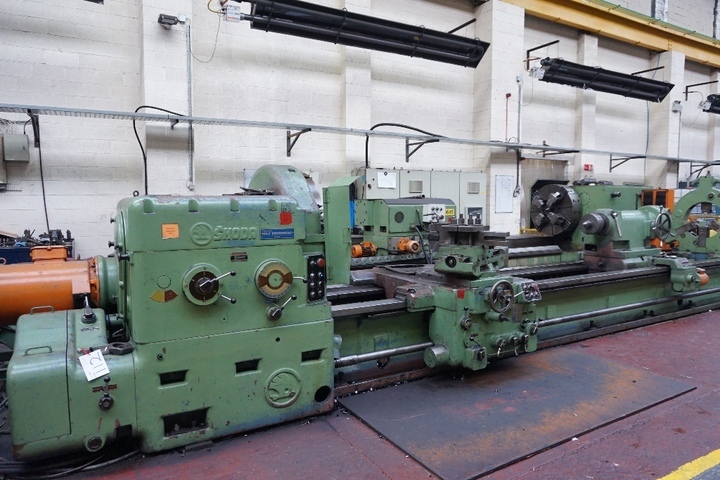 Skoda SRM 100 x 5000 Heavy Duty Lathe