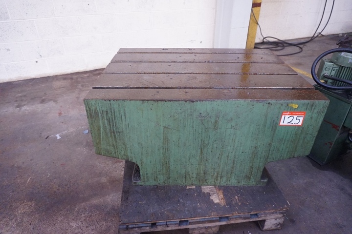 Box Table for Radial Drill