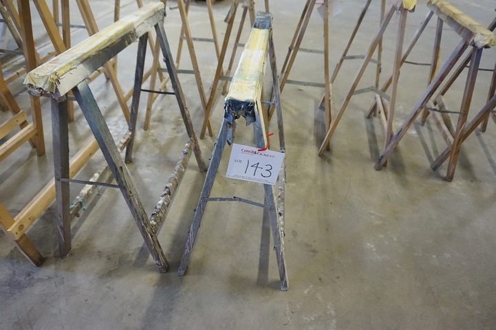 Large Qty of Wooden Tressals