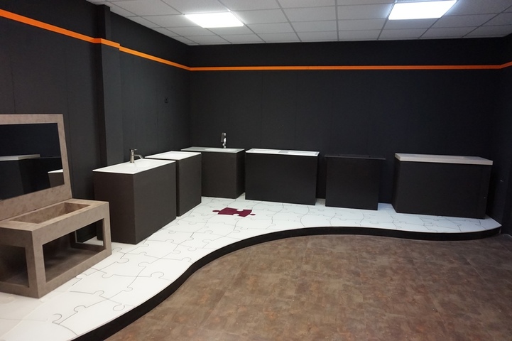 Qty of Wash Basins & Flooring