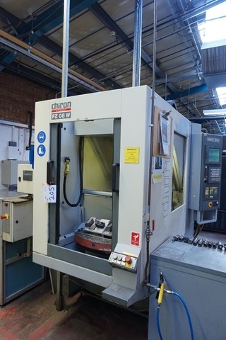 Chiron FZ08W Twin Pallet Machining Centre