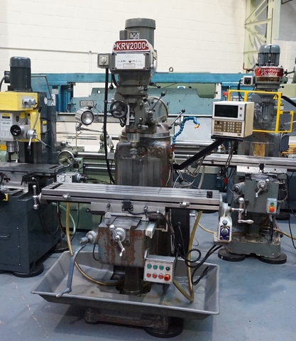 KRV 2000 Turret Milling Machine