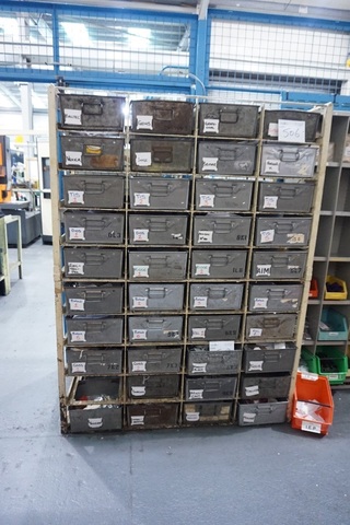 Racking with Tote Tins