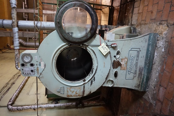 Brown & Green Model Tornado Steam Heated Industrial Dryer