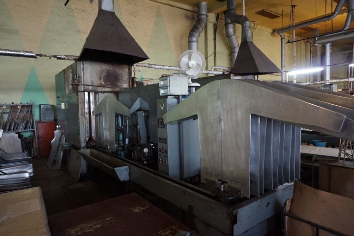 Heliot Type Tricoset Heat Setter Press