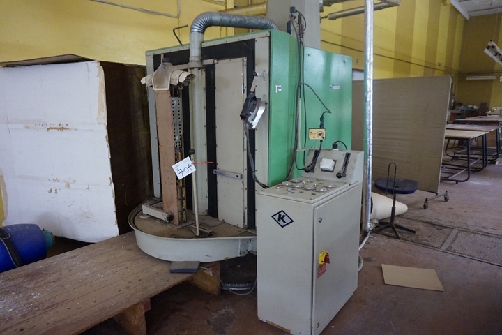 Style Finishers Rotary 2 Station Garnment Setter with Veit Manual Steam Iron