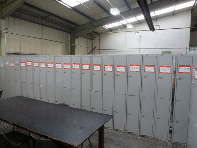 Quantity of Lockers