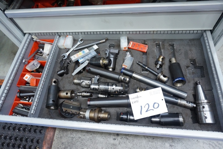 Qty of Tooling, Cutting Heads & Boring Heads