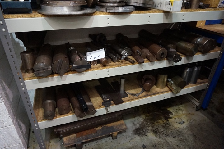 Large Qty of Boring Bars and Racking