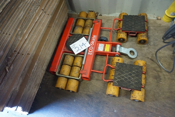 Eco-Skate Skates, 18 Ton Set