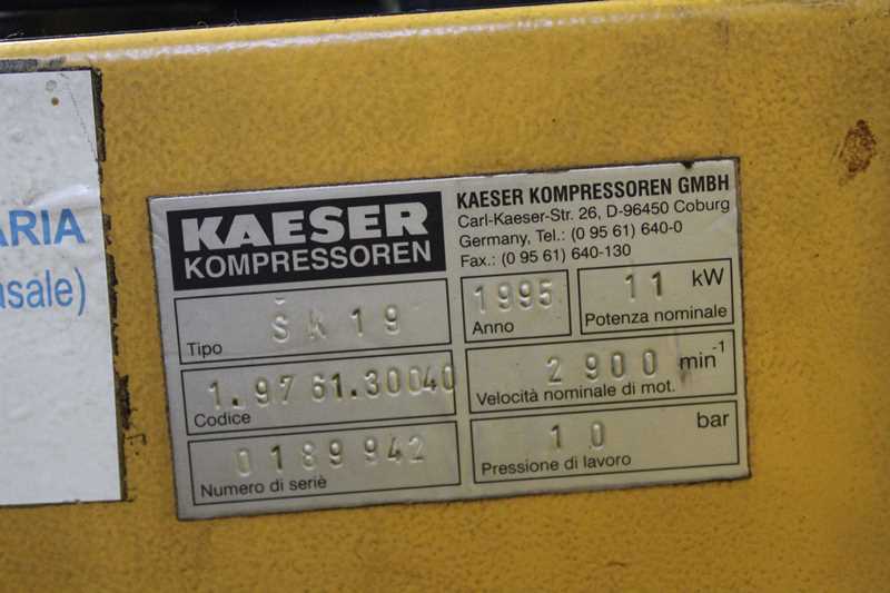 KAESER SK19 Compressor