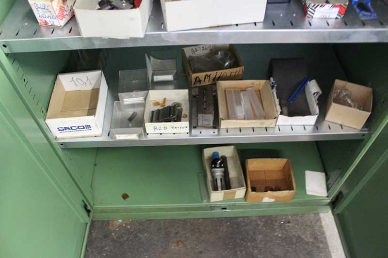 (2) Cabinets with Saper Parts suitable for Gildemeister