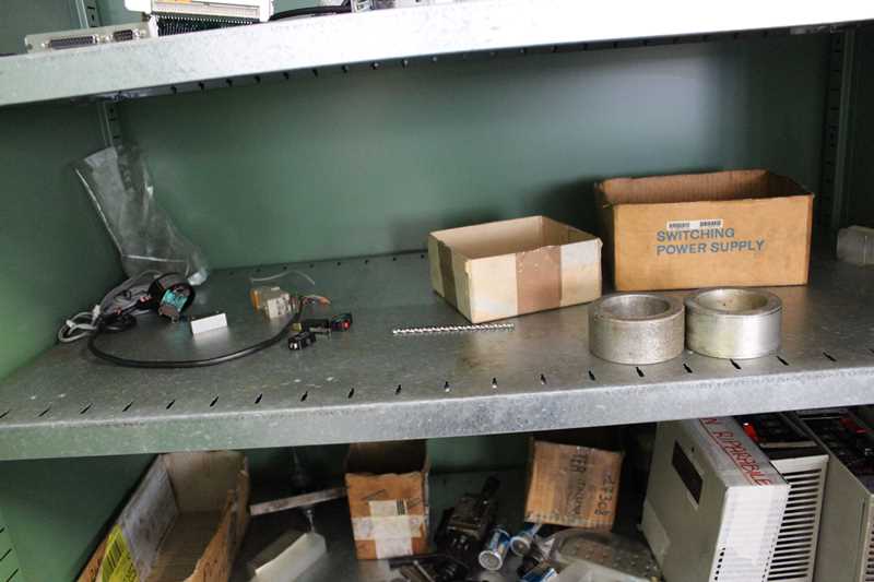 (2) Cabinets with Saper Parts suitable for Gildemeister