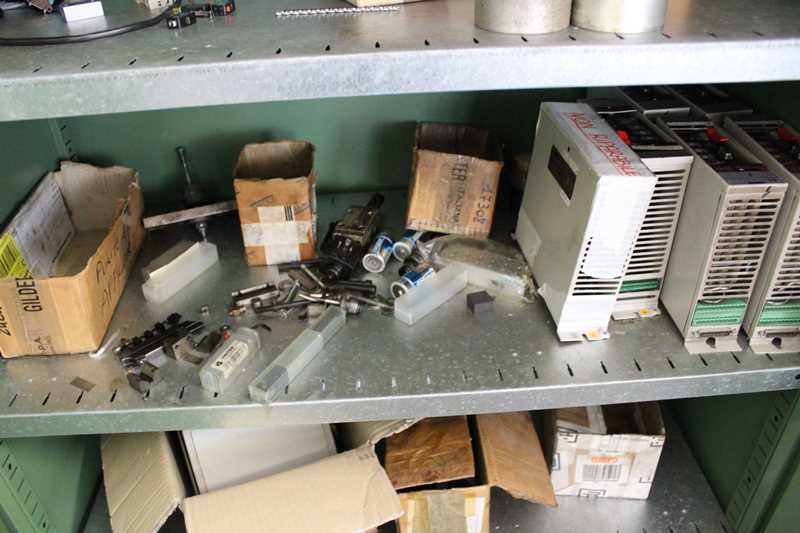 (2) Cabinets with Saper Parts suitable for Gildemeister