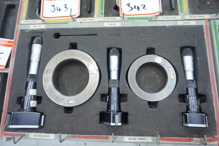 (3) Bore Gauges with Setting Rings
