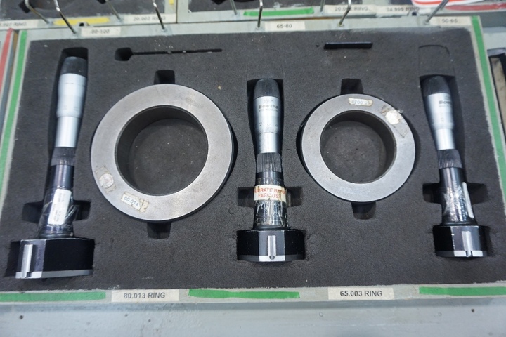 (3) Bore Gauges with Setting Rings