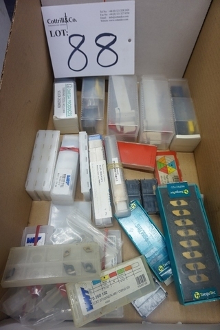 Box of Carbide Tip Holders and Tips