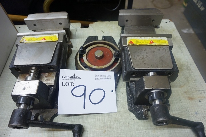 (2) Vertex 5” Machine Vices