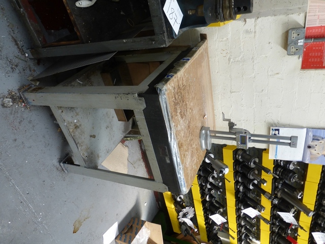 Granite Surface Plate on Stand