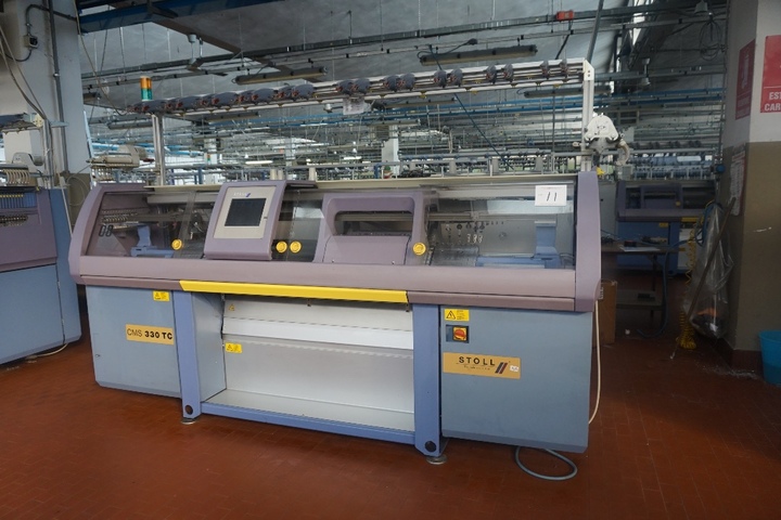 Stoll Model CMS 330 TC Flat Knitting Machine