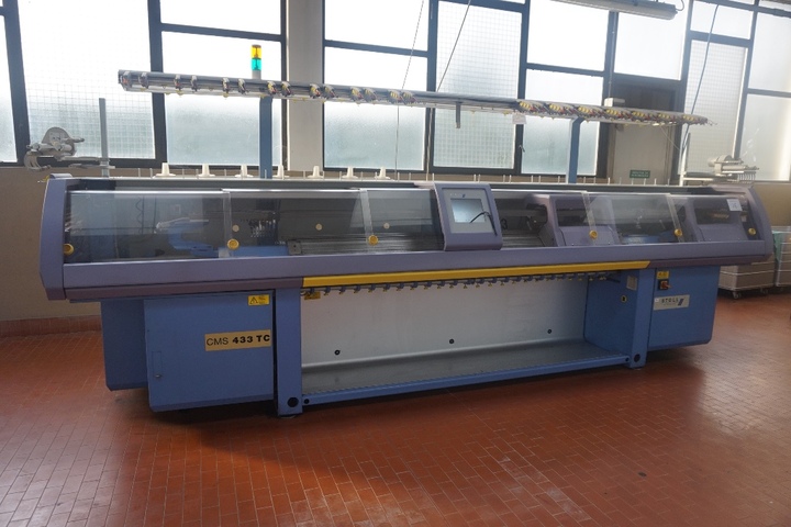 Stoll Model CMS 433 TC Flat Knitting Machine
