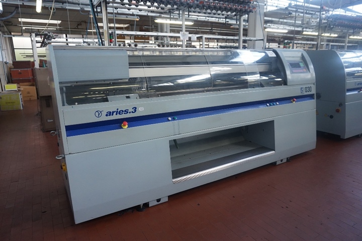 Steiger Model Aries 3 SA Flat Knitting Machine