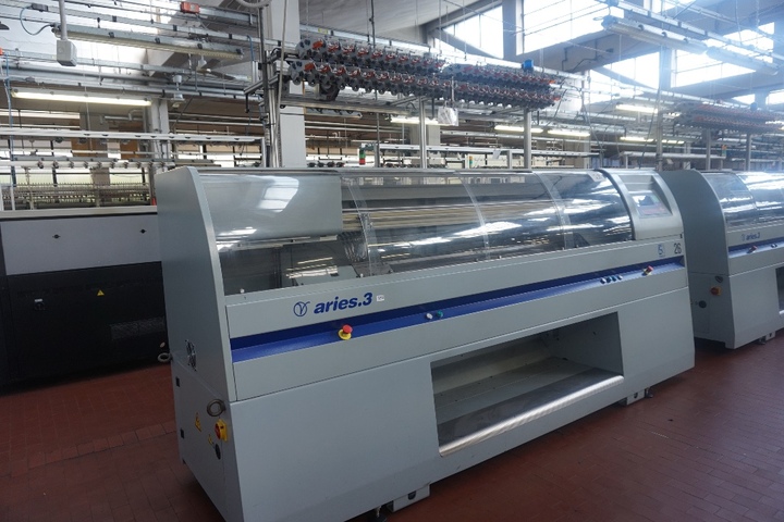 Steiger Model Aries 3 SA Flat Knitting Machine