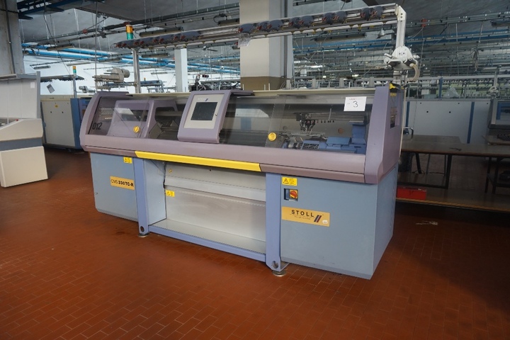 Stoll Model CMS 330 TCR Flat Knitting Machine