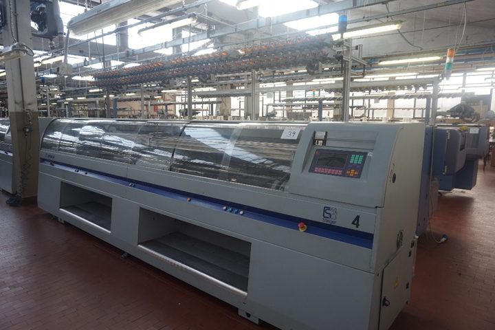 Steiger Model Aries 2 X 3 SA Flat Knitting Machine