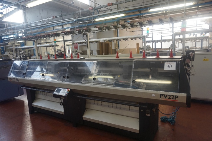 Protti Model PV22P Flat Knitting Machine
