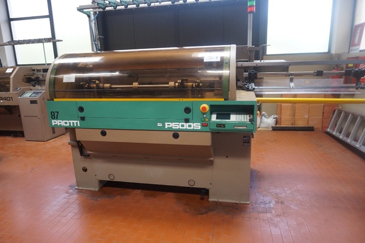 Protti Model P500S Flat Knitting Machine