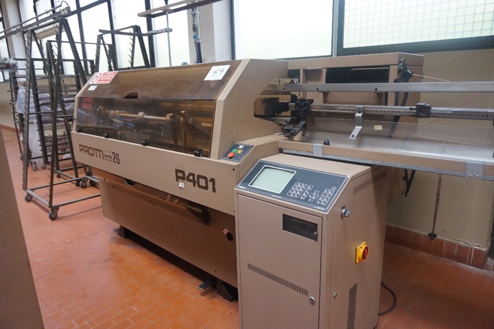 Protti Model P401 Flat Knitting Machine