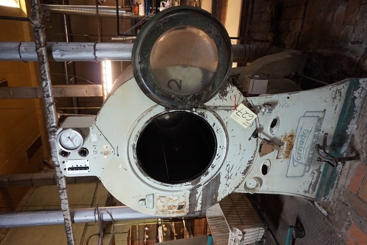 Brown & Green Model Tornado Steam Heated Industrial Dryer