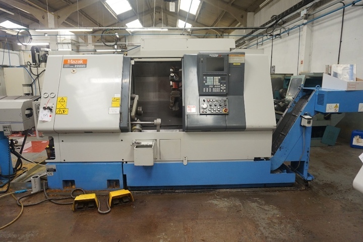 Mazak SQT 200 MS CNC Lathe