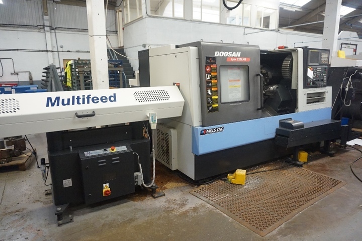 Doosan Lynx 220 LMS A CNC Lathe