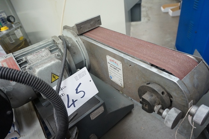 Excel OPTI DBS 75 75mm wide Belt Linisher